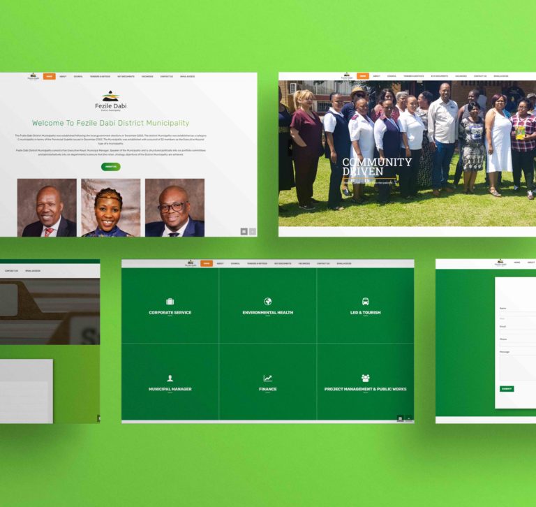 Fezile Dabi Website by Brandon The Creator 5